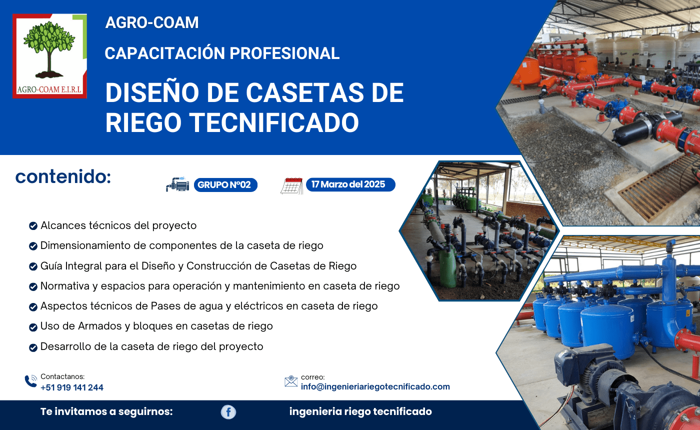 GRUPO 02 – Diseño de Casetas de Riego Tecnificado